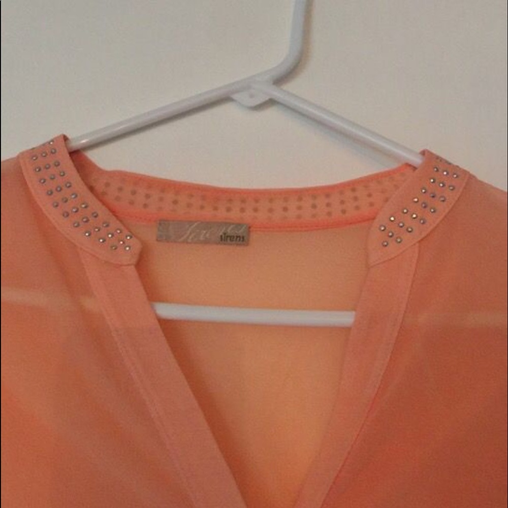 Pink blouse
